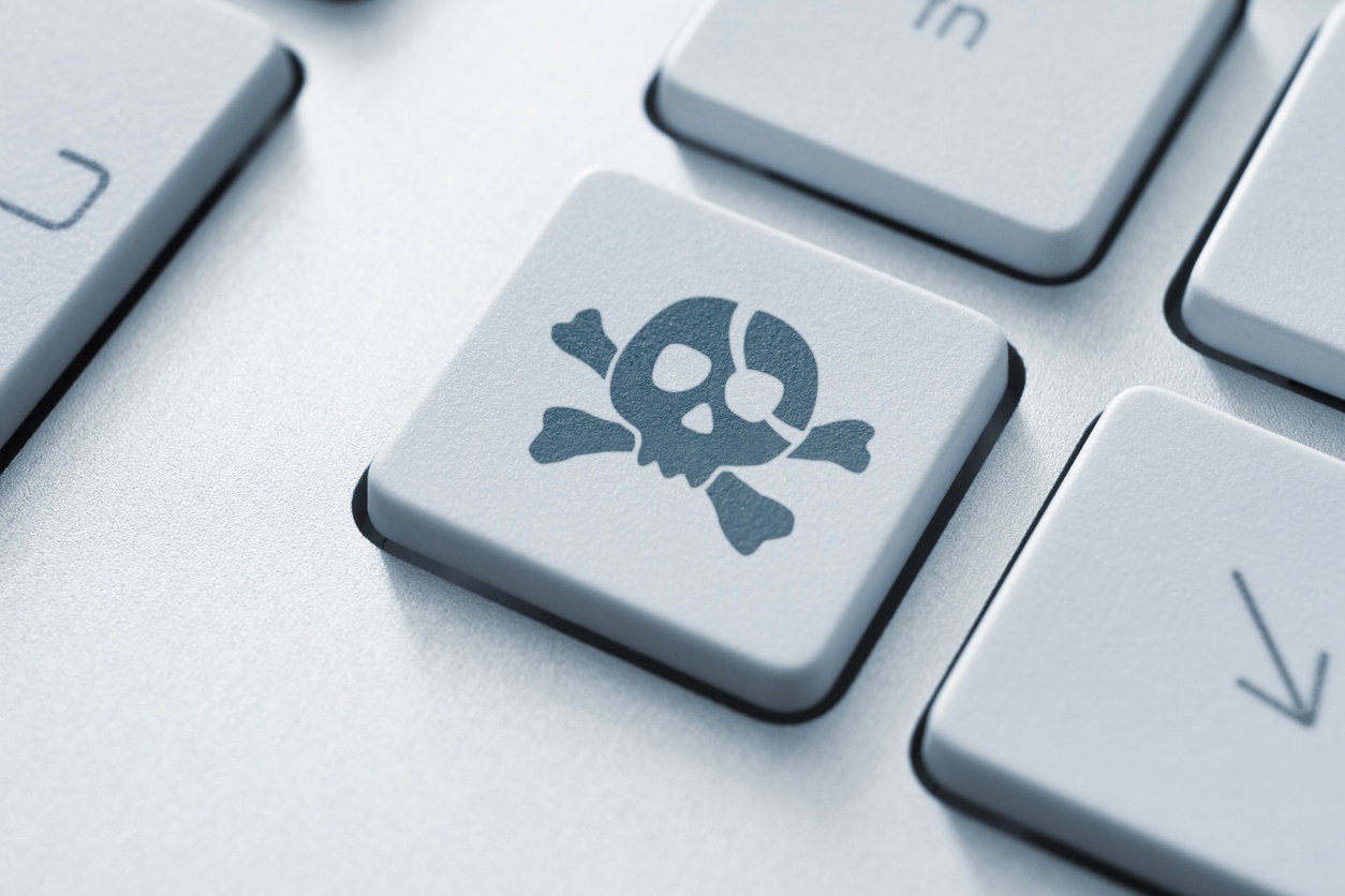 What happens when a big corporation funds a piracy site?